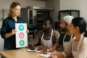 Corso di igiene alimentare per lavoratori stranieri: la soluzione che evita problemi linguistici