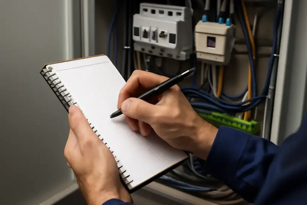 Registro manutenzione impianti elettrici: la voce che spesso manca ma è determinante nei controlli