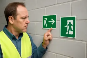 Norme su segnaletica di sicurezza: errore frequente nel posizionamento e come evitarlo