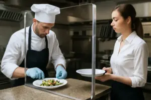 Come si elimina il rischio di cross-contamination nei ristoranti? Le barriere fisiche che fanno davvero la differenza