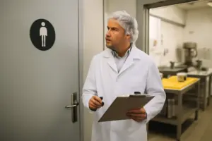 Requisiti minimi dei servizi igienici nei laboratori alimentari: la variante che fa passare o bocciare una verifica